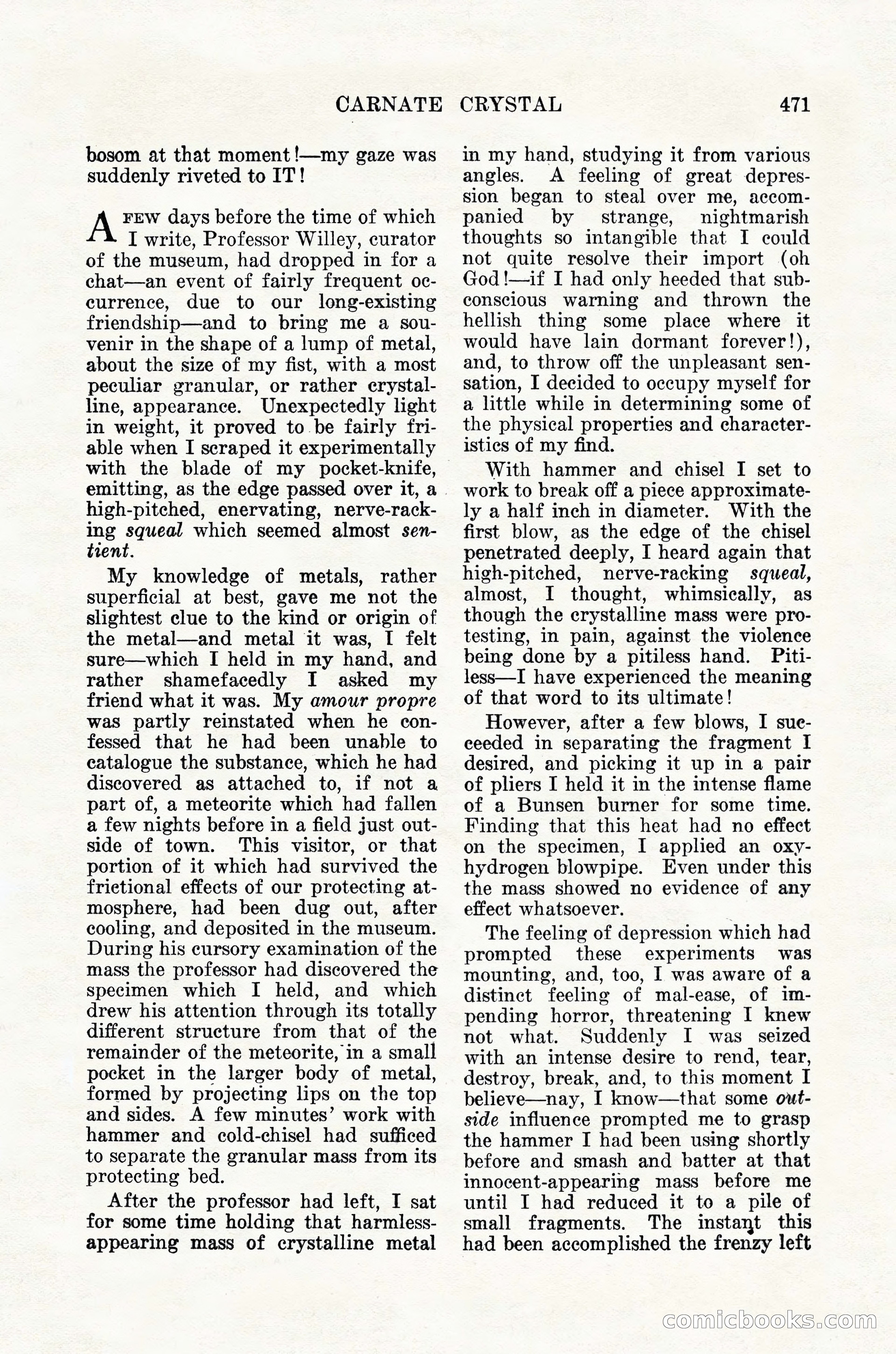 Weird Tales, Vol. 12, No. 4 — page 41 of 148