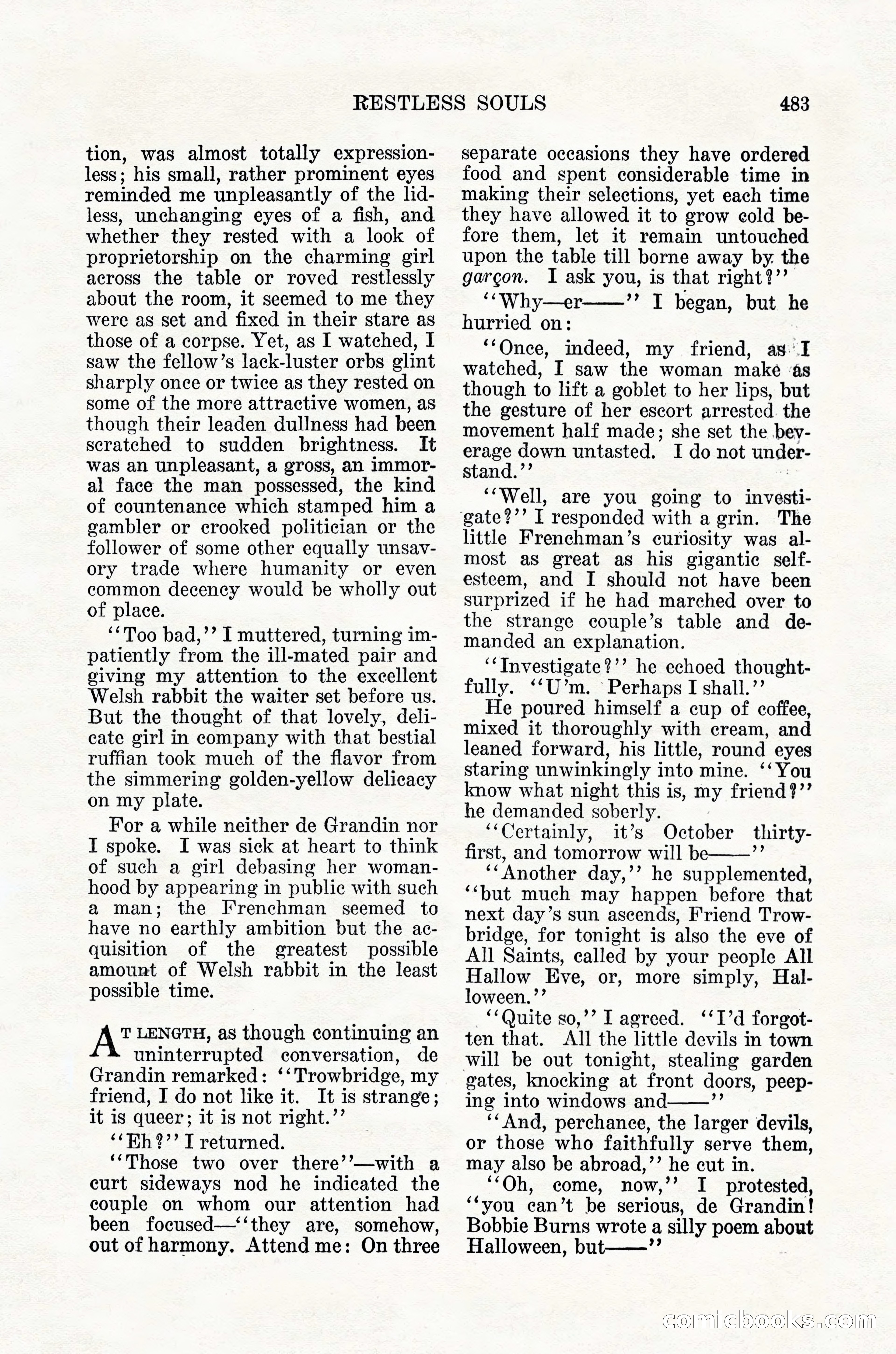 Weird Tales, Vol. 12, No. 4 — page 53 of 148