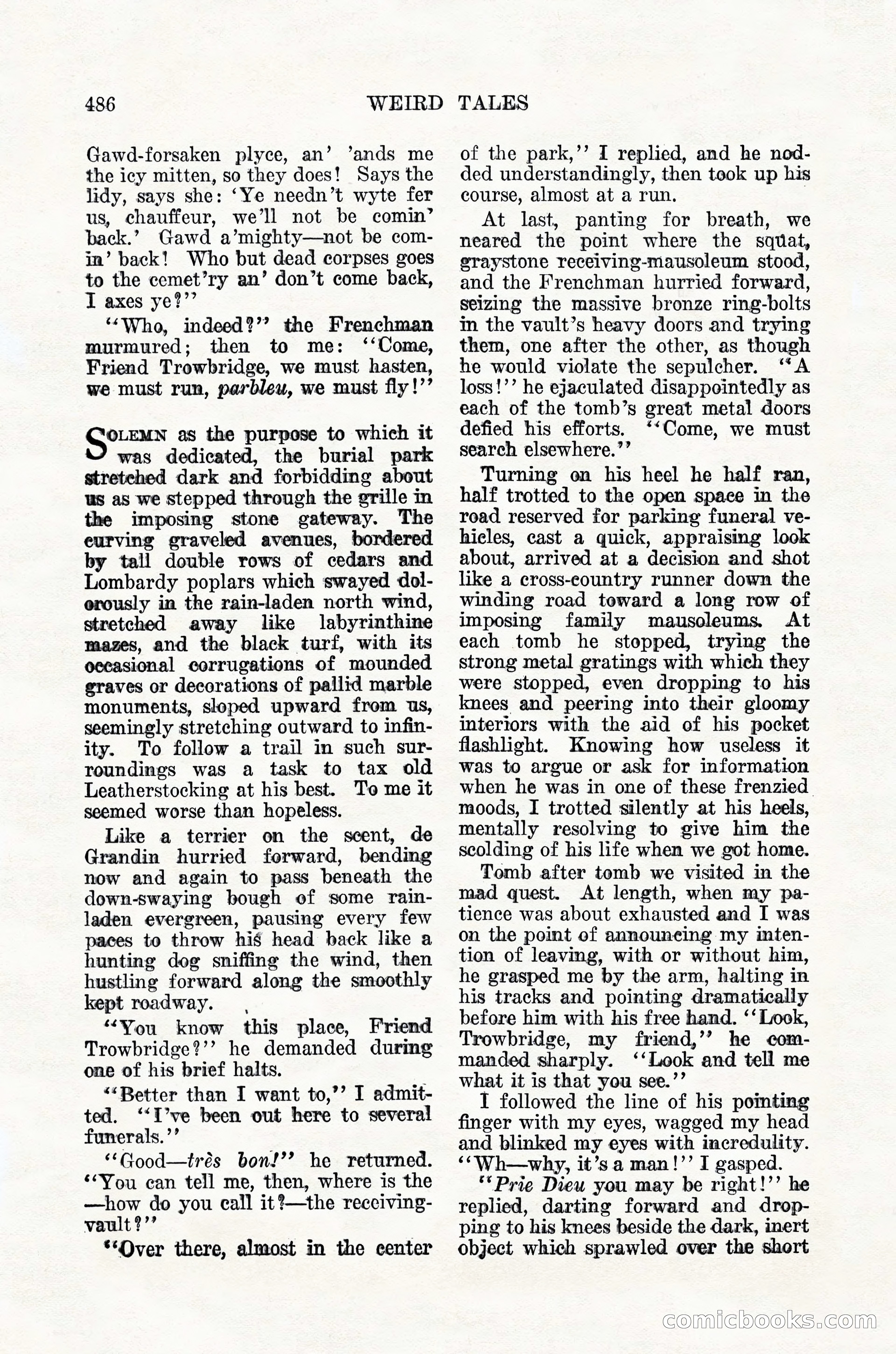 Weird Tales, Vol. 12, No. 4 — page 56 of 148