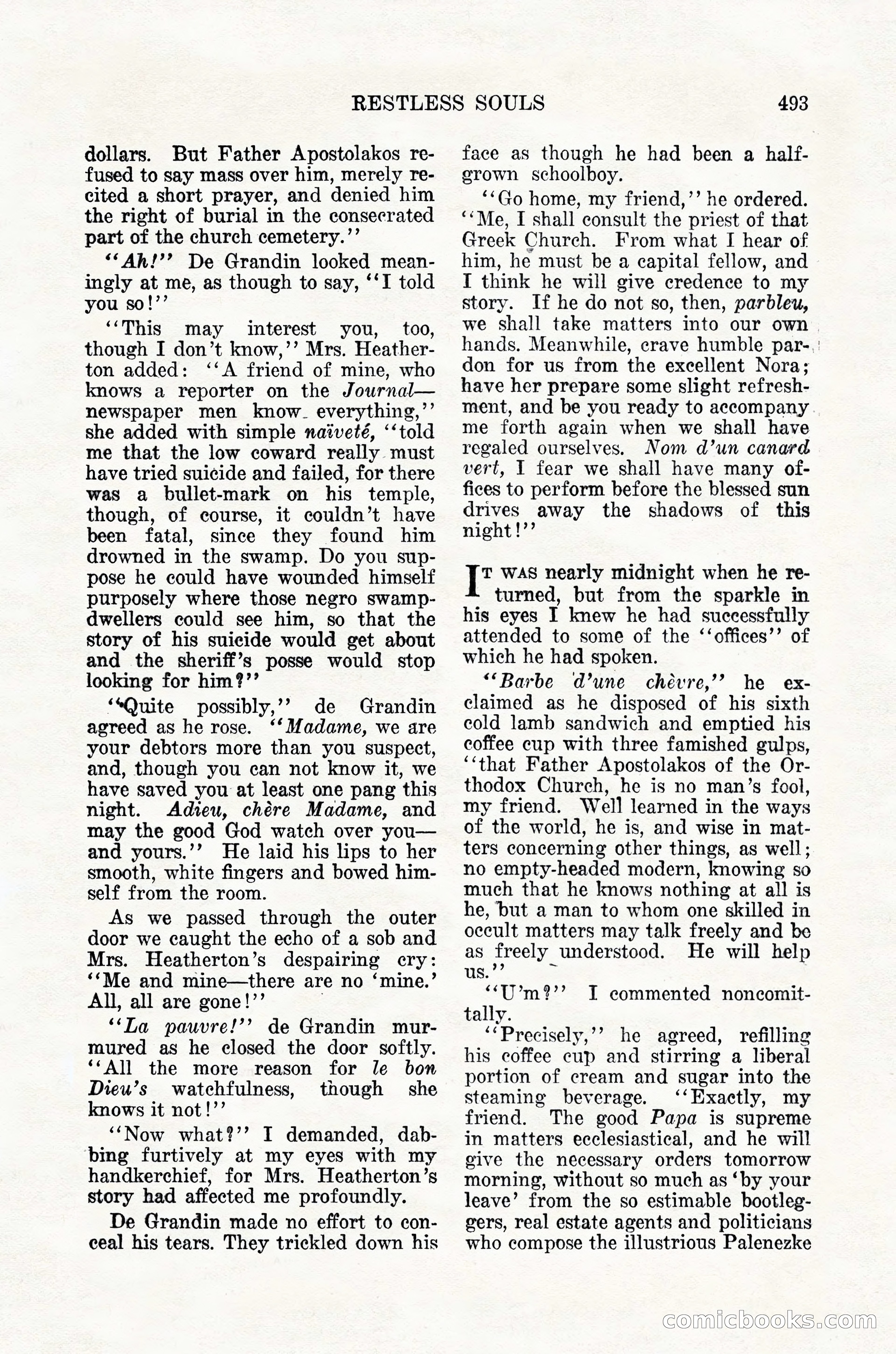 Weird Tales, Vol. 12, No. 4 — page 63 of 148