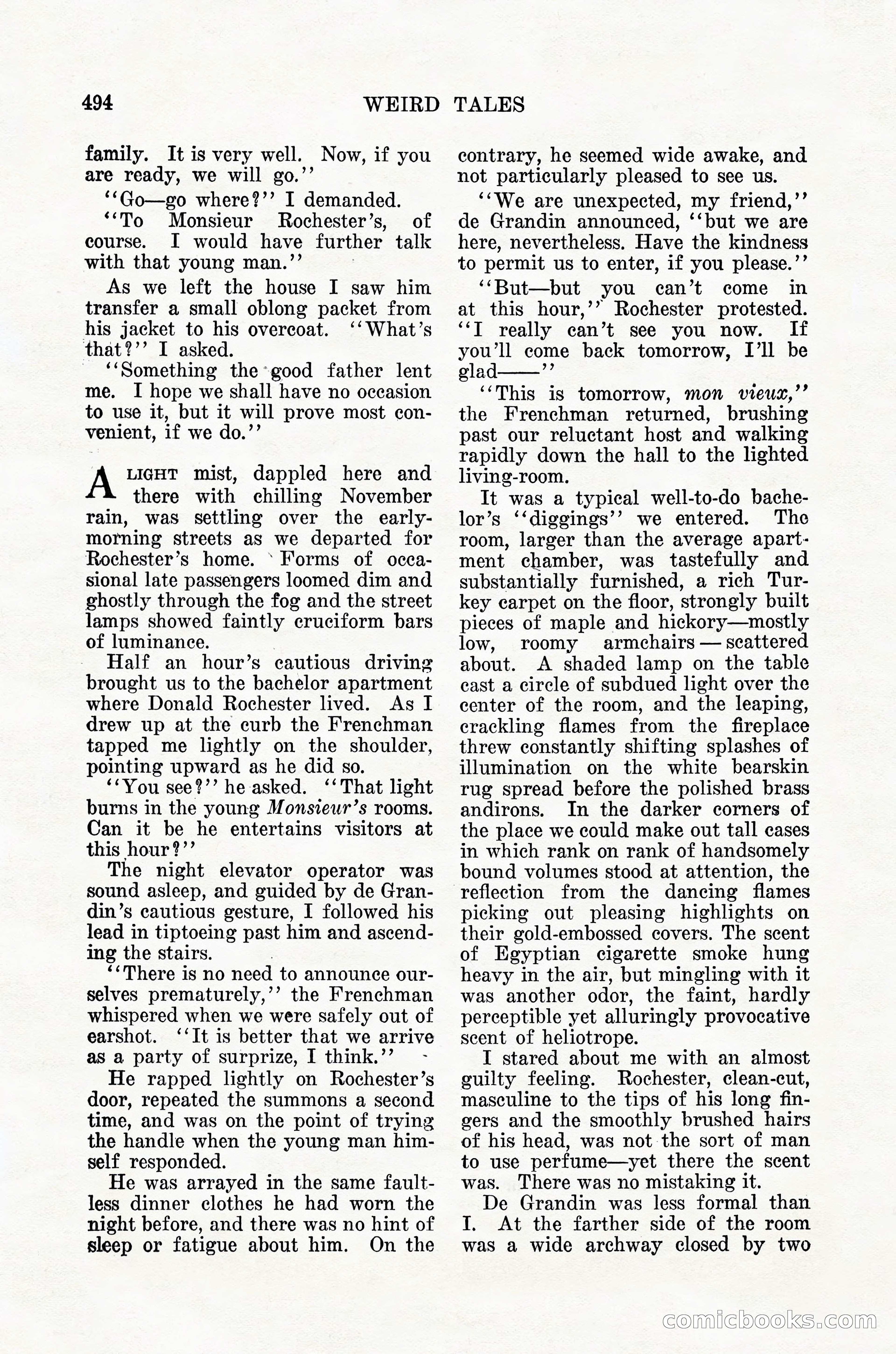 Weird Tales, Vol. 12, No. 4 — page 64 of 148