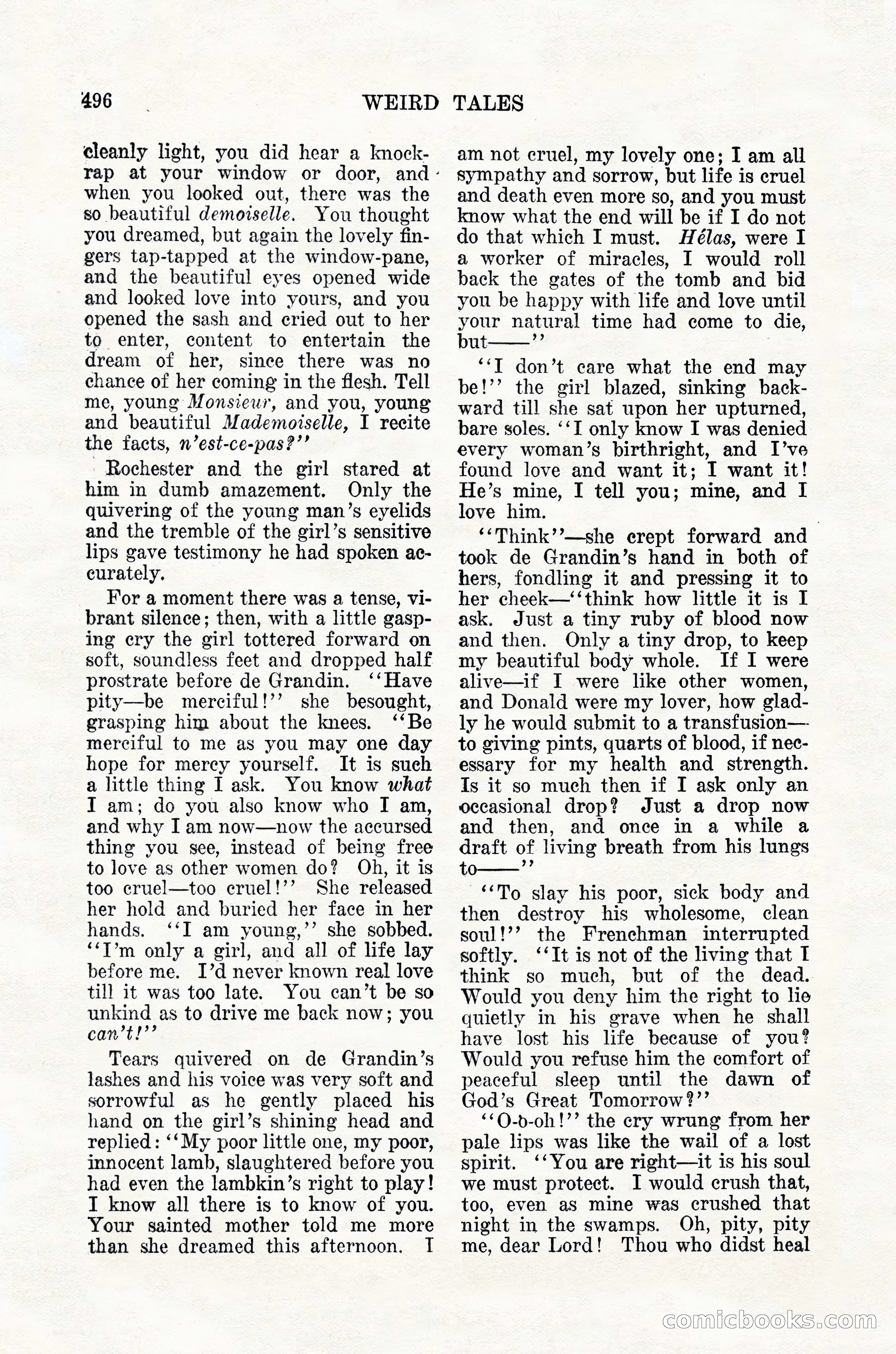 Weird Tales, Vol. 12, No. 4 — page 66 of 148
