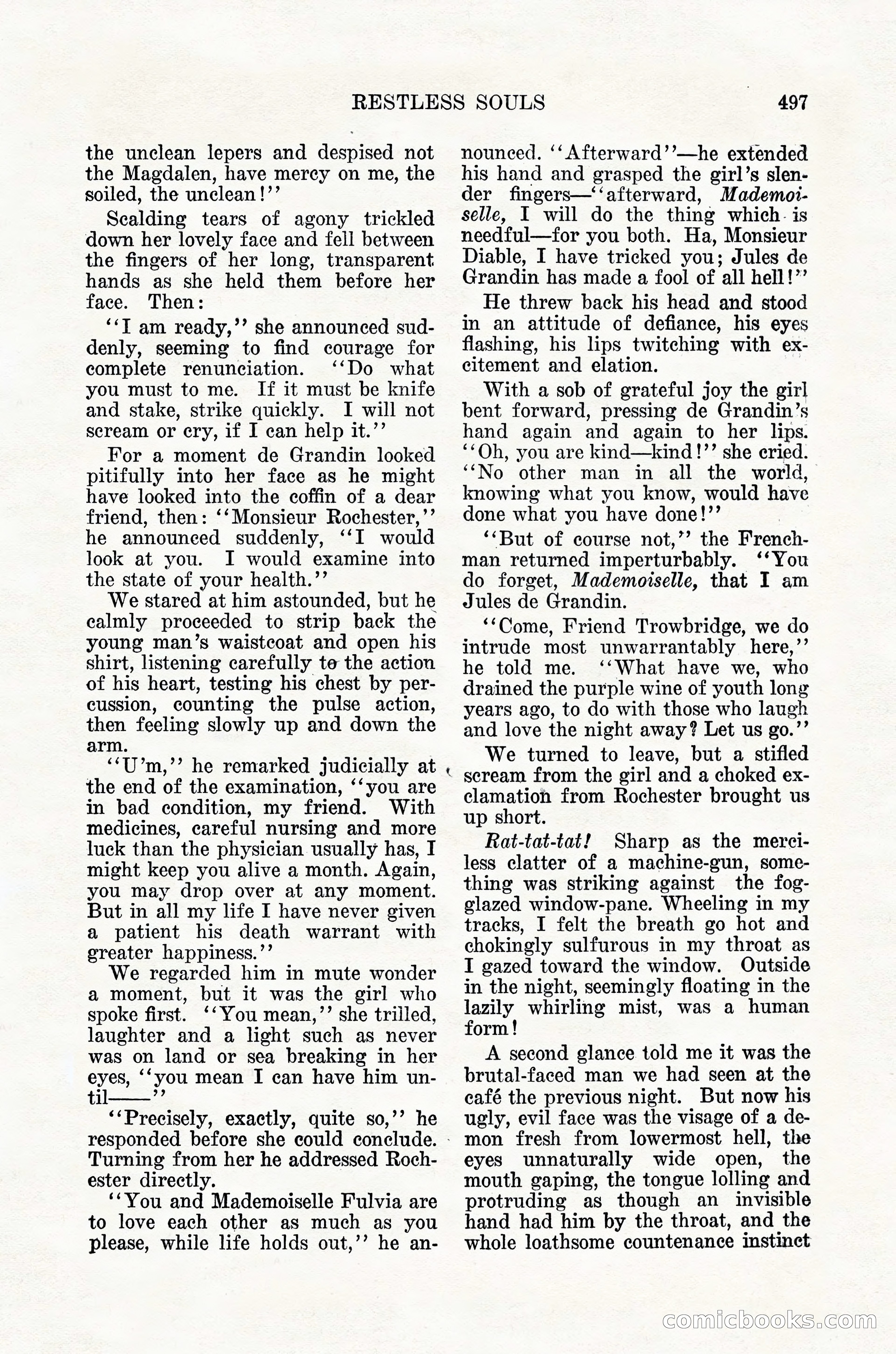 Weird Tales, Vol. 12, No. 4 — page 67 of 148