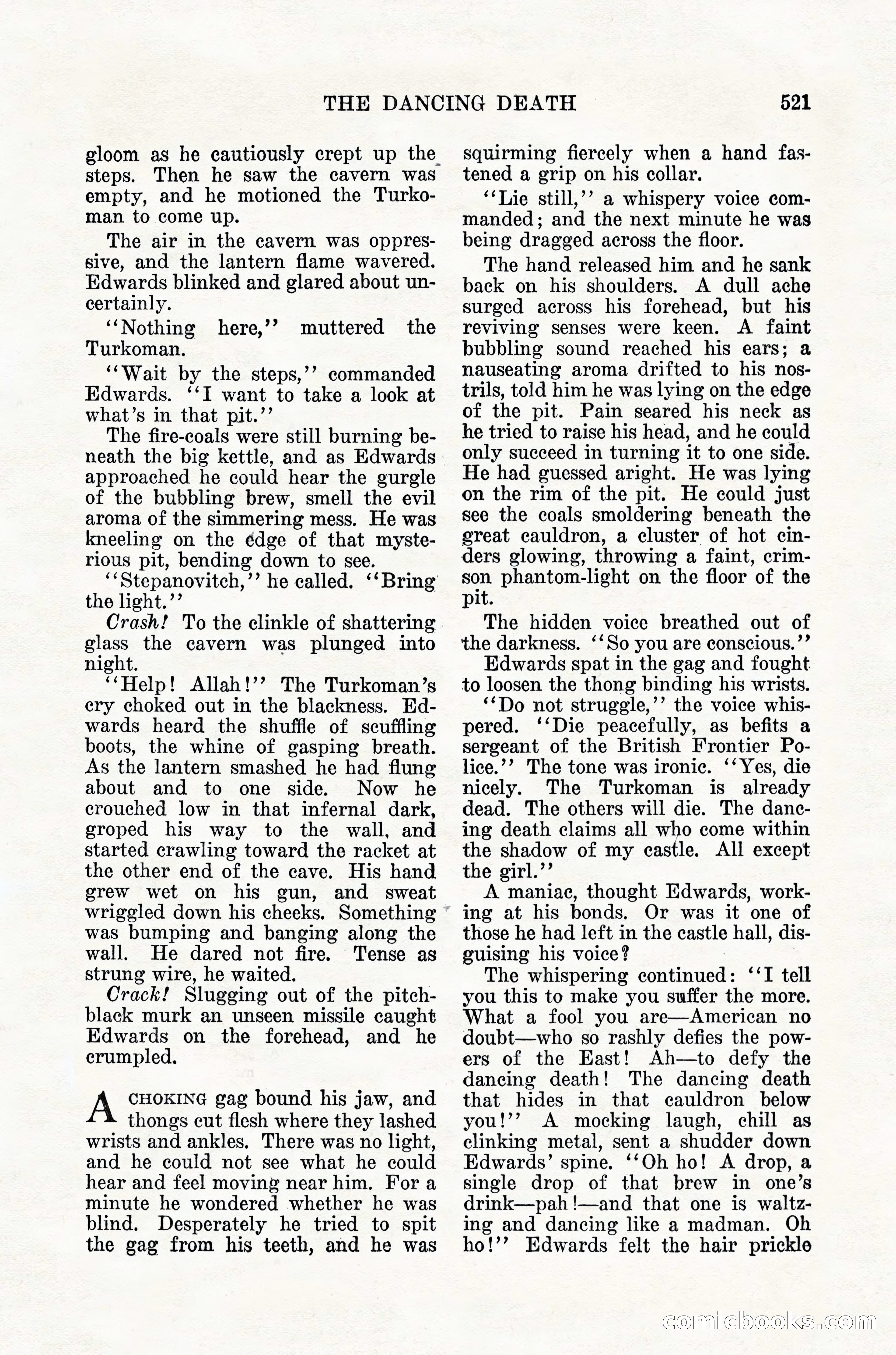 Weird Tales, Vol. 12, No. 4 — page 91 of 148