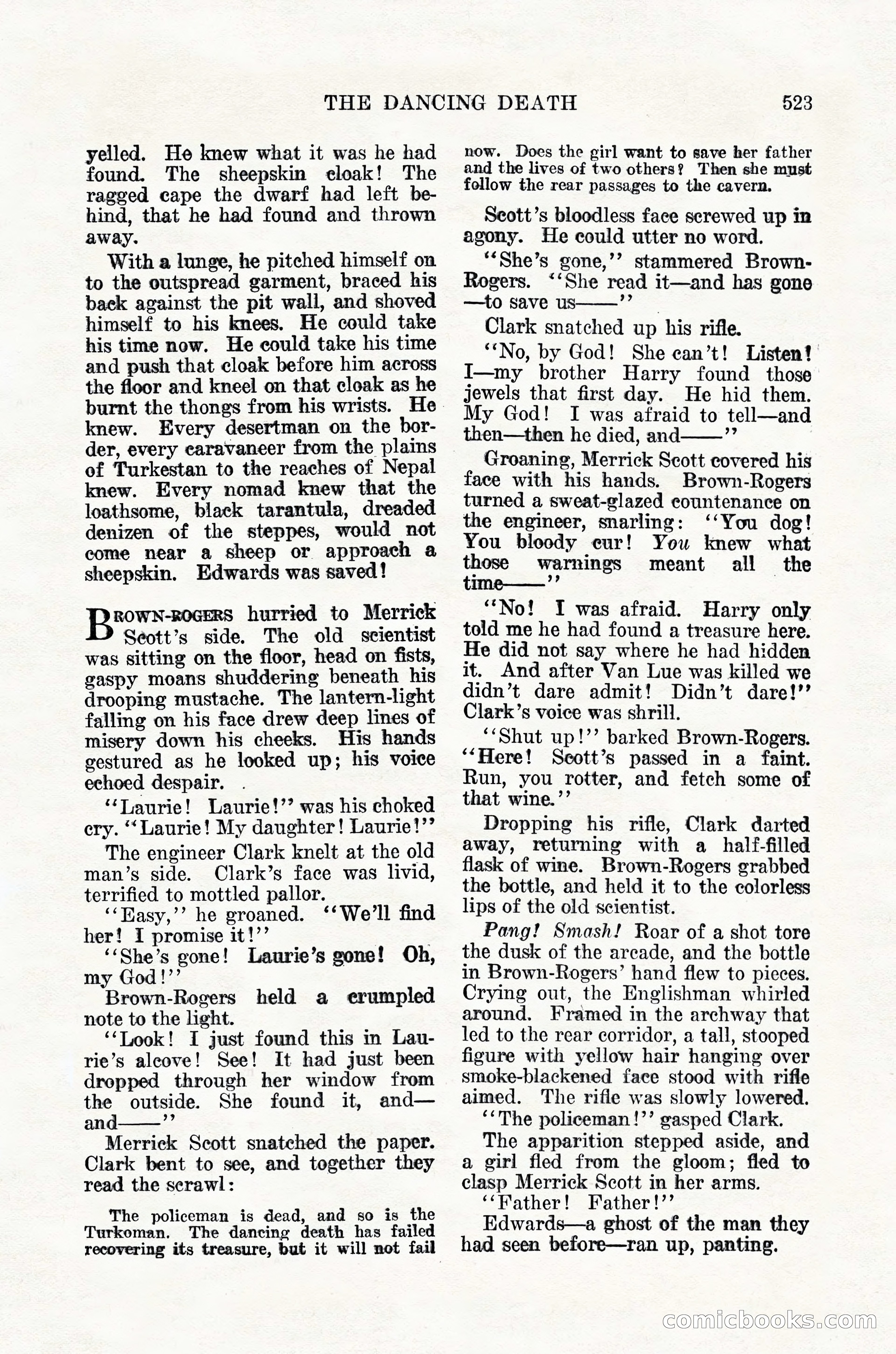 Weird Tales, Vol. 12, No. 4 — page 93 of 148
