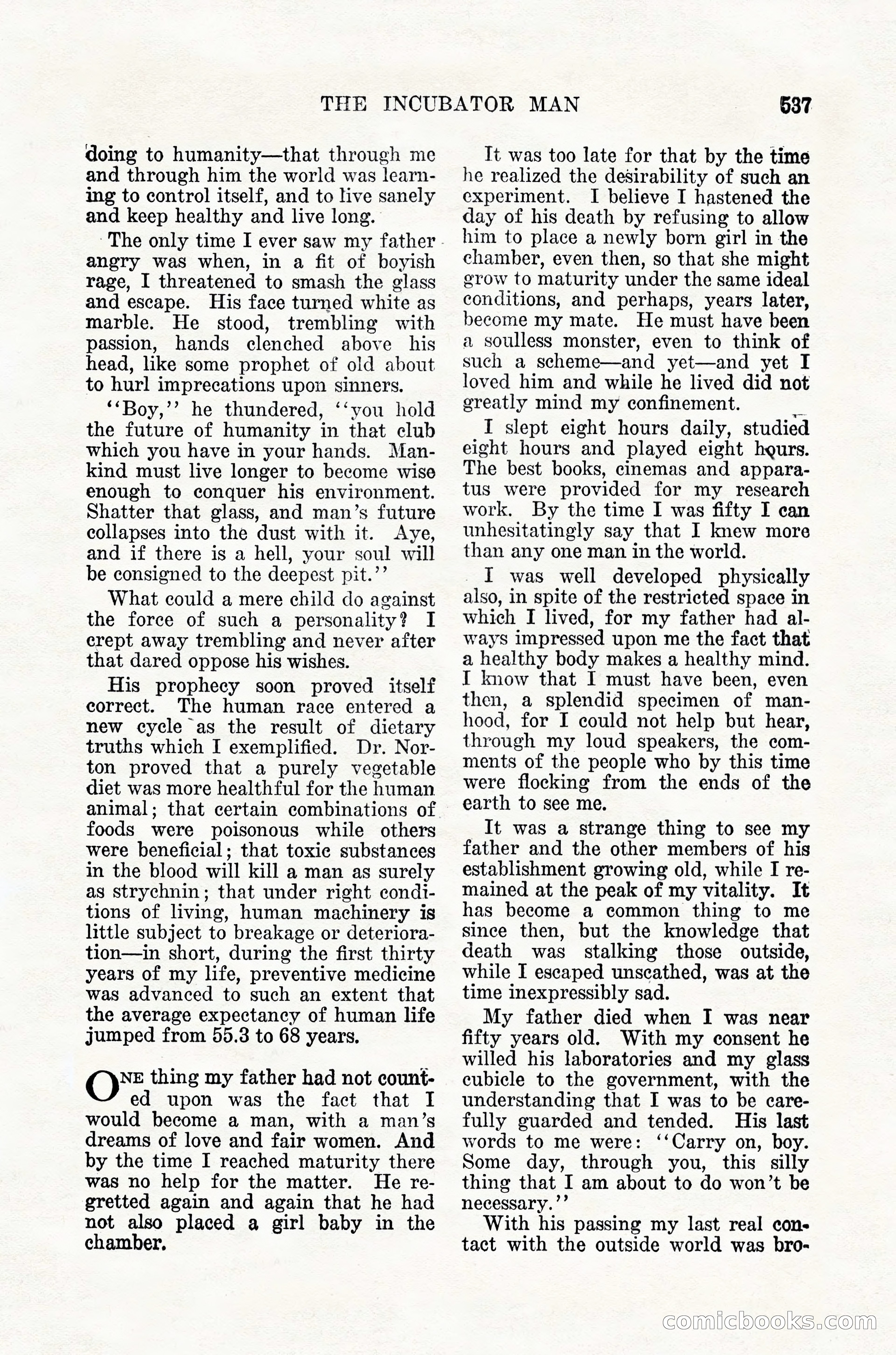 Weird Tales, Vol. 12, No. 4 — page 107 of 148