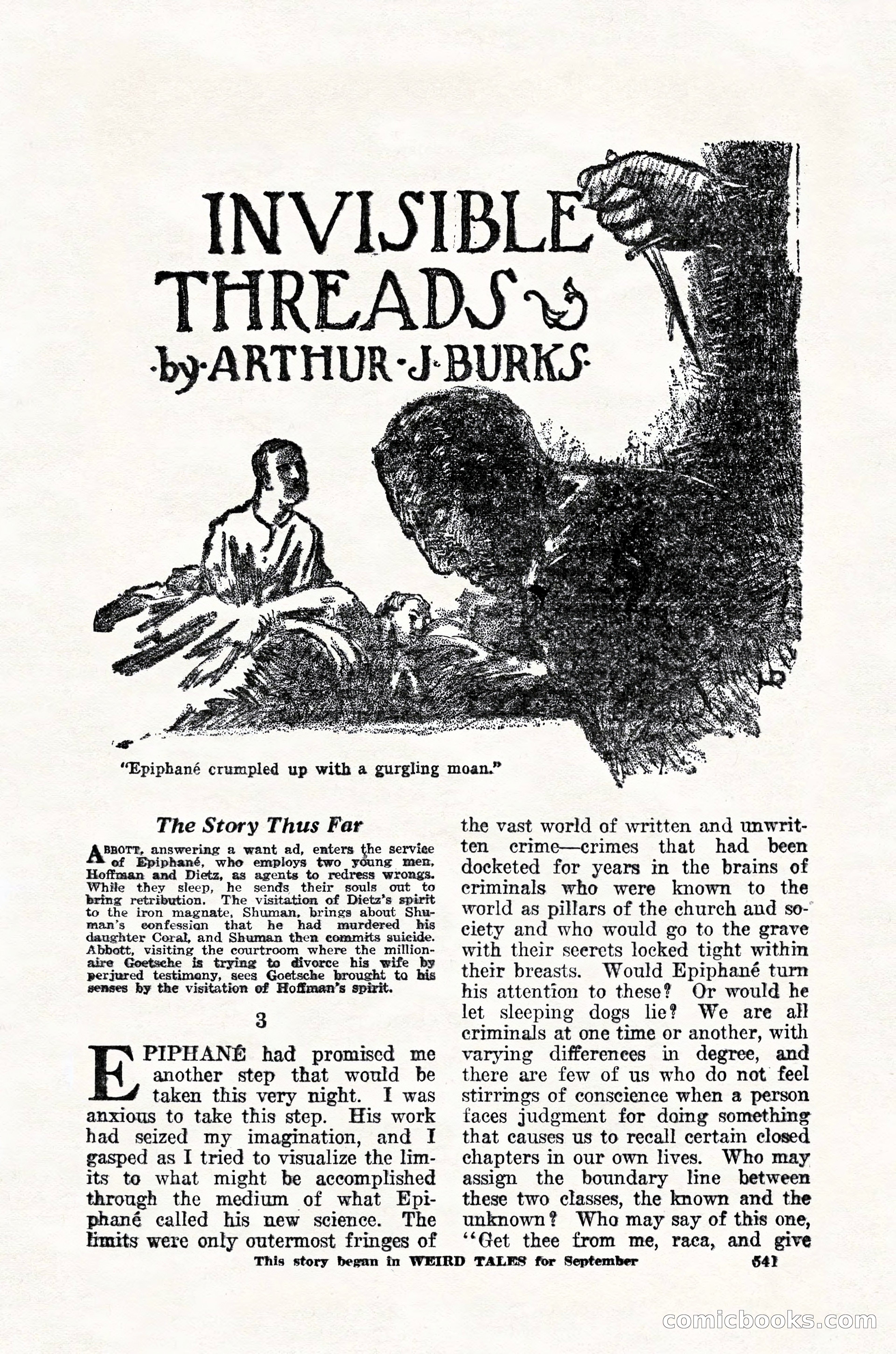 Weird Tales, Vol. 12, No. 4 — page 111 of 148