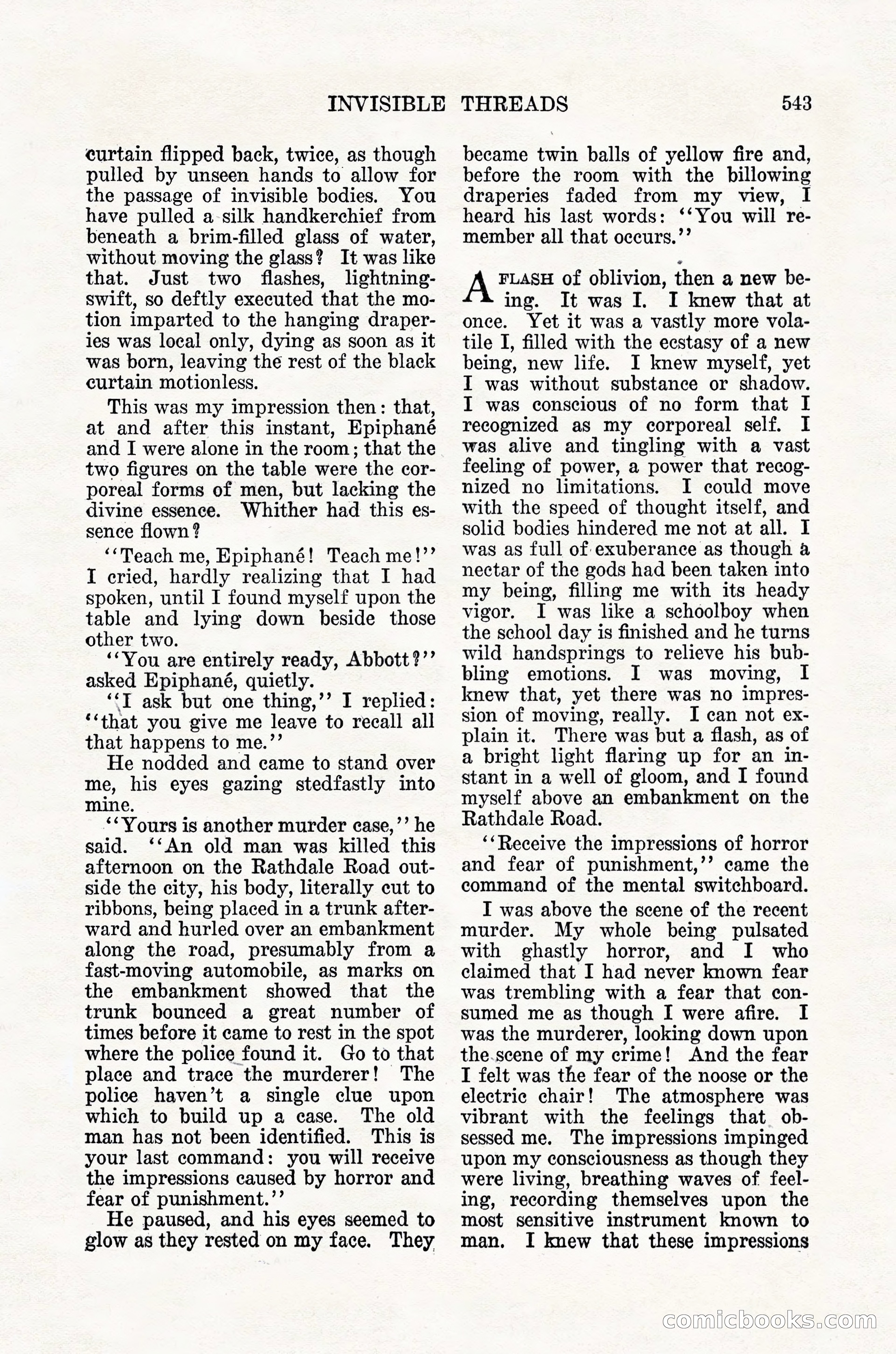 Weird Tales, Vol. 12, No. 4 — page 113 of 148