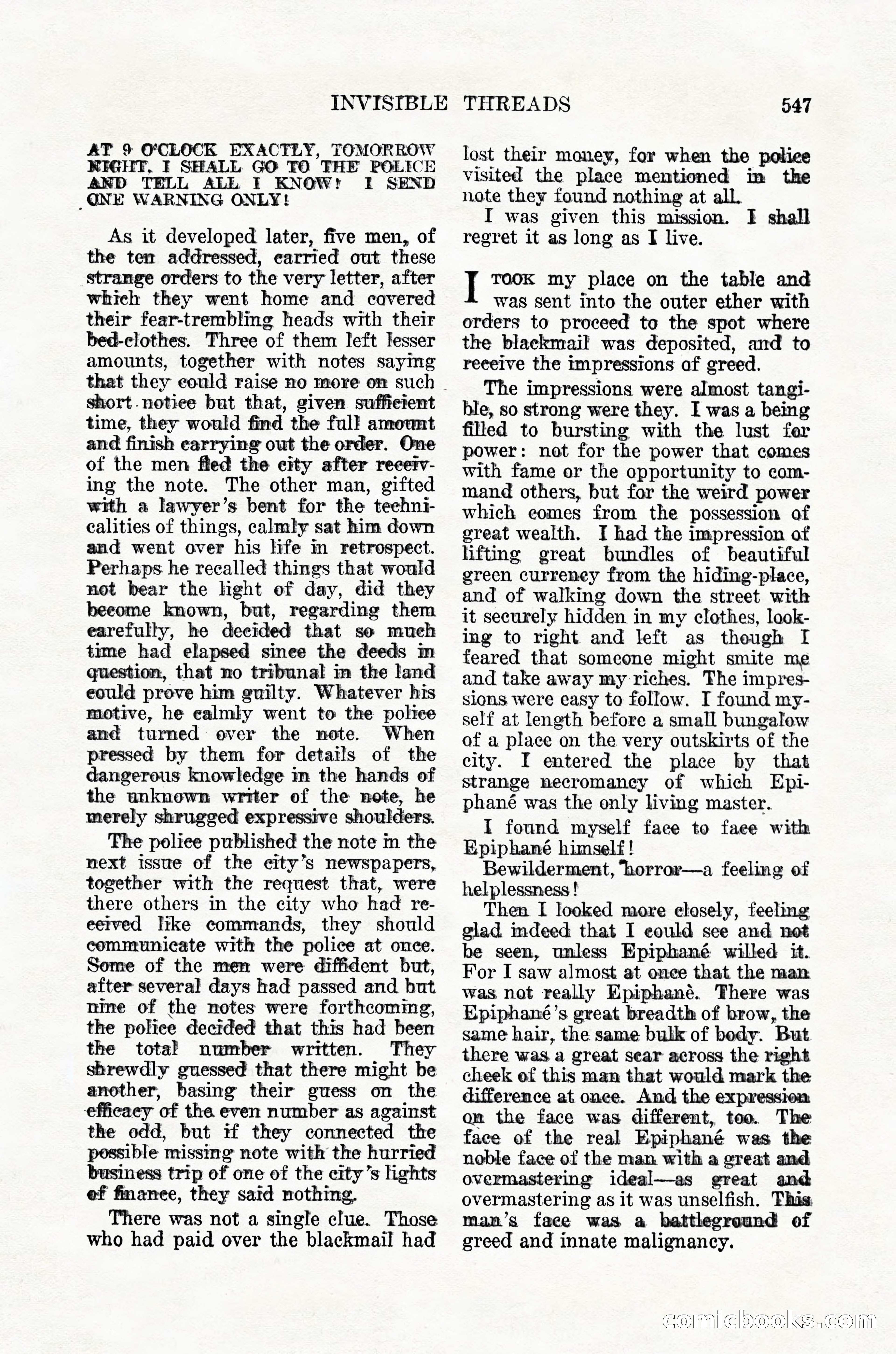 Weird Tales, Vol. 12, No. 4 — page 117 of 148