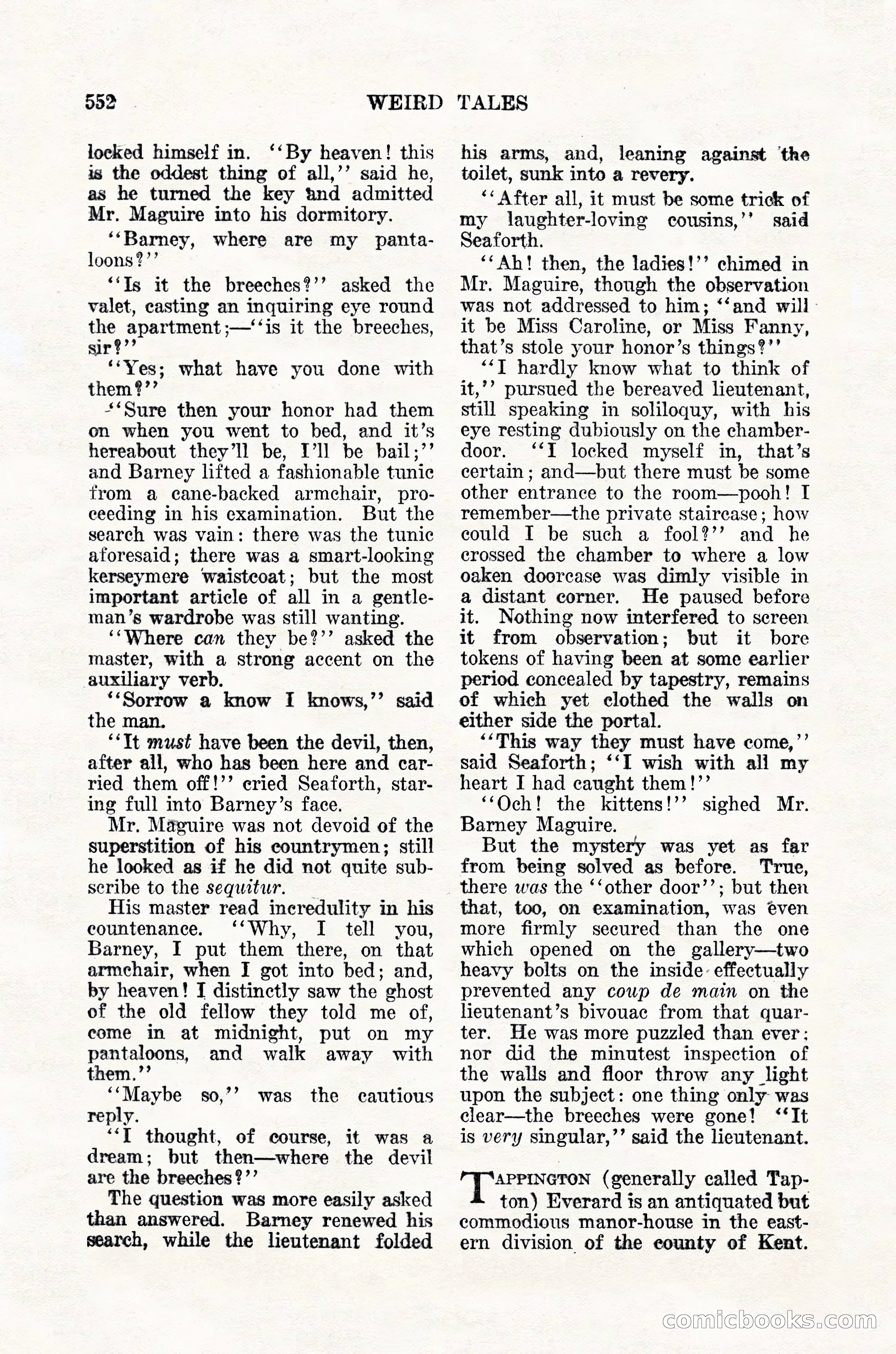 Weird Tales, Vol. 12, No. 4 — page 122 of 148