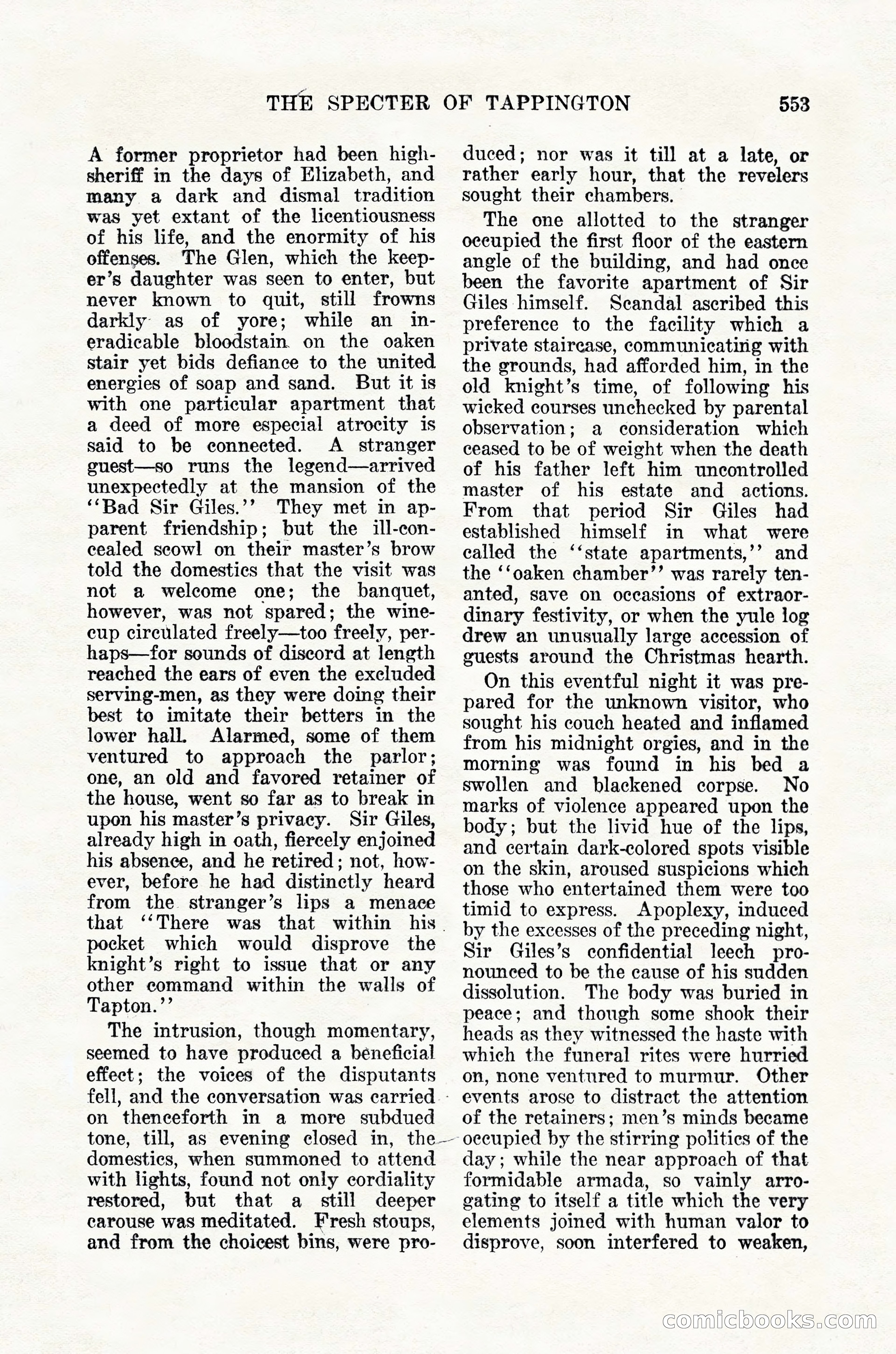Weird Tales, Vol. 12, No. 4 — page 123 of 148