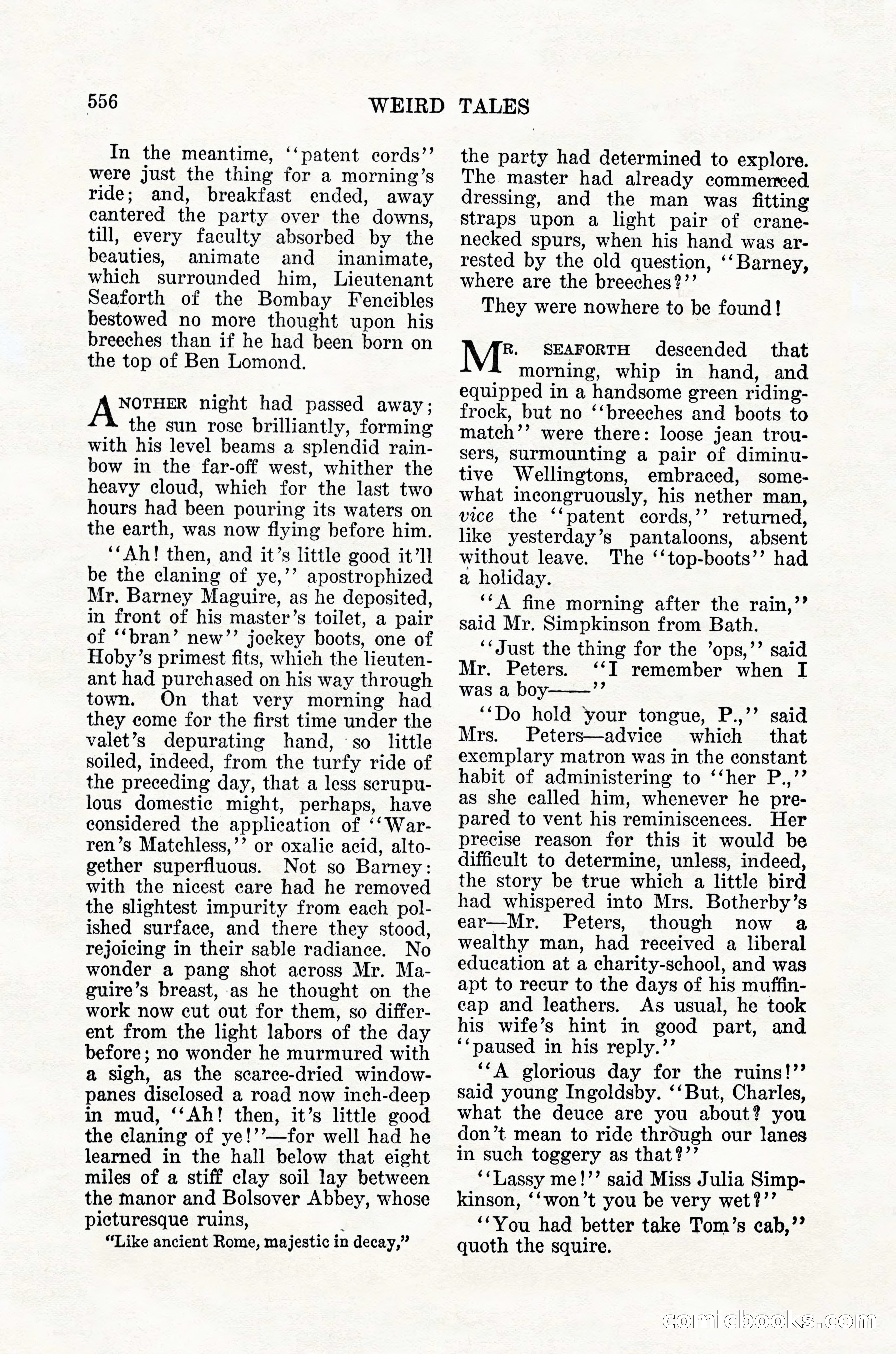 Weird Tales, Vol. 12, No. 4 — page 126 of 148