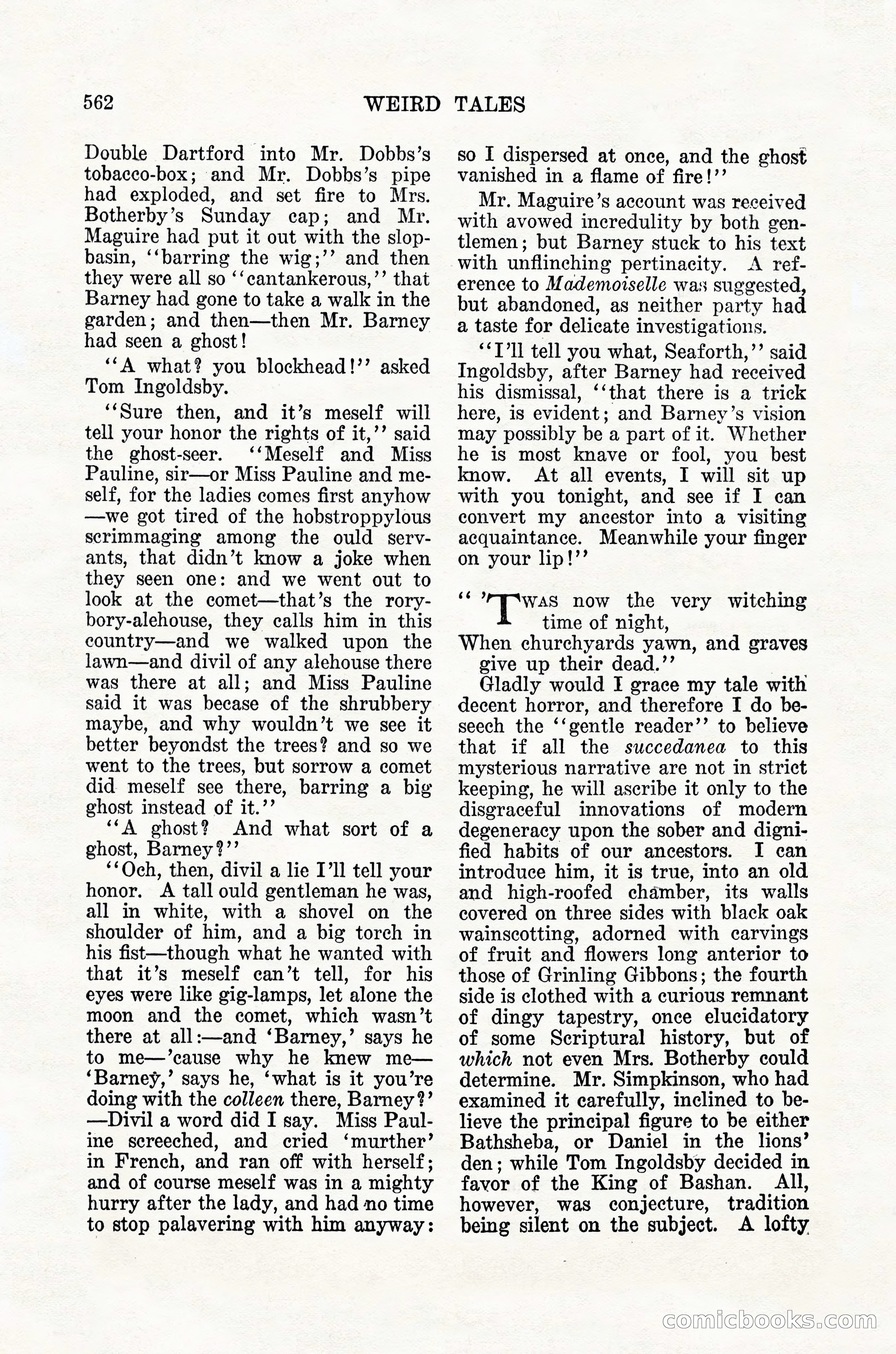 Weird Tales, Vol. 12, No. 4 — page 132 of 148