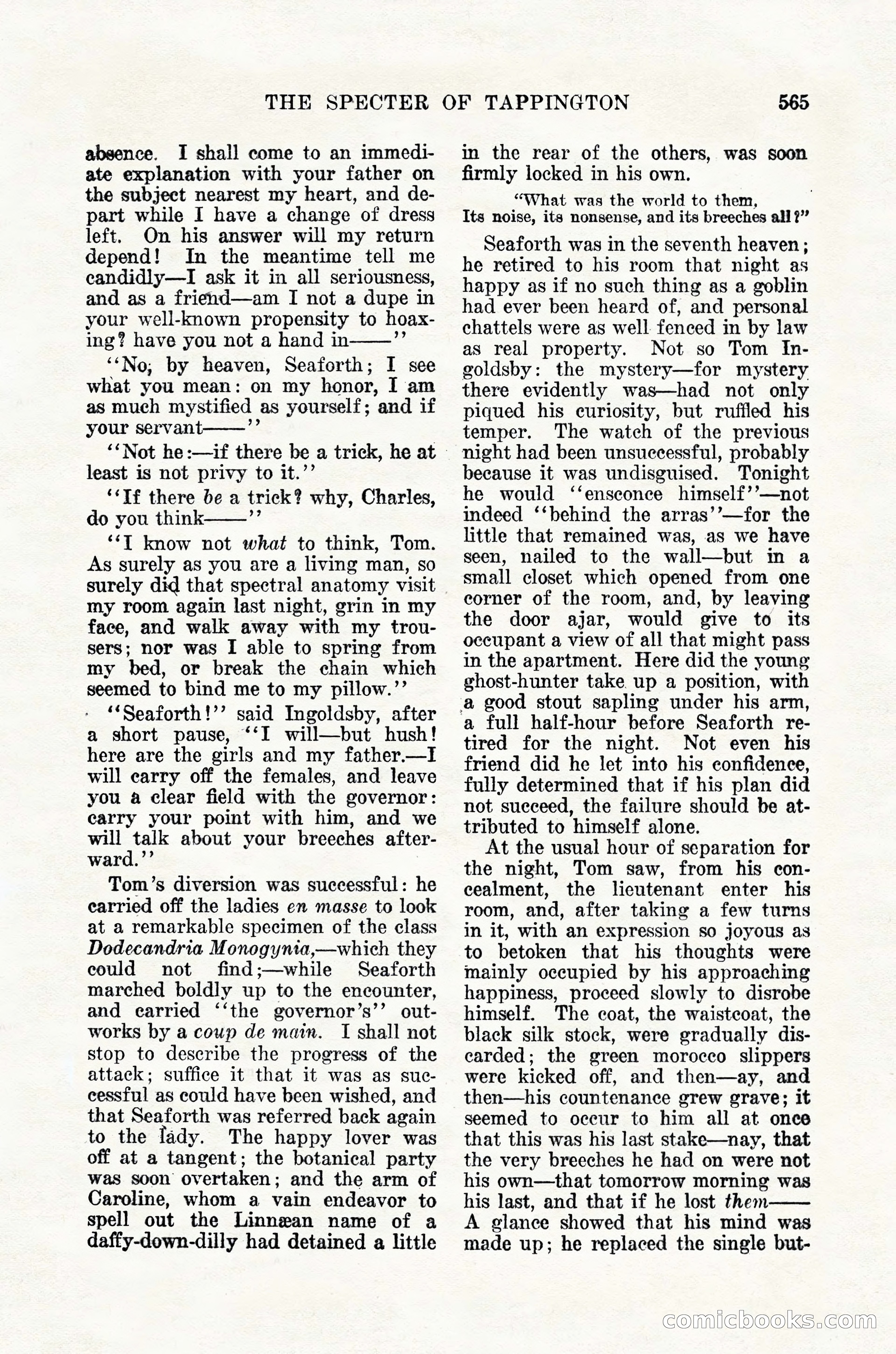 Weird Tales, Vol. 12, No. 4 — page 135 of 148