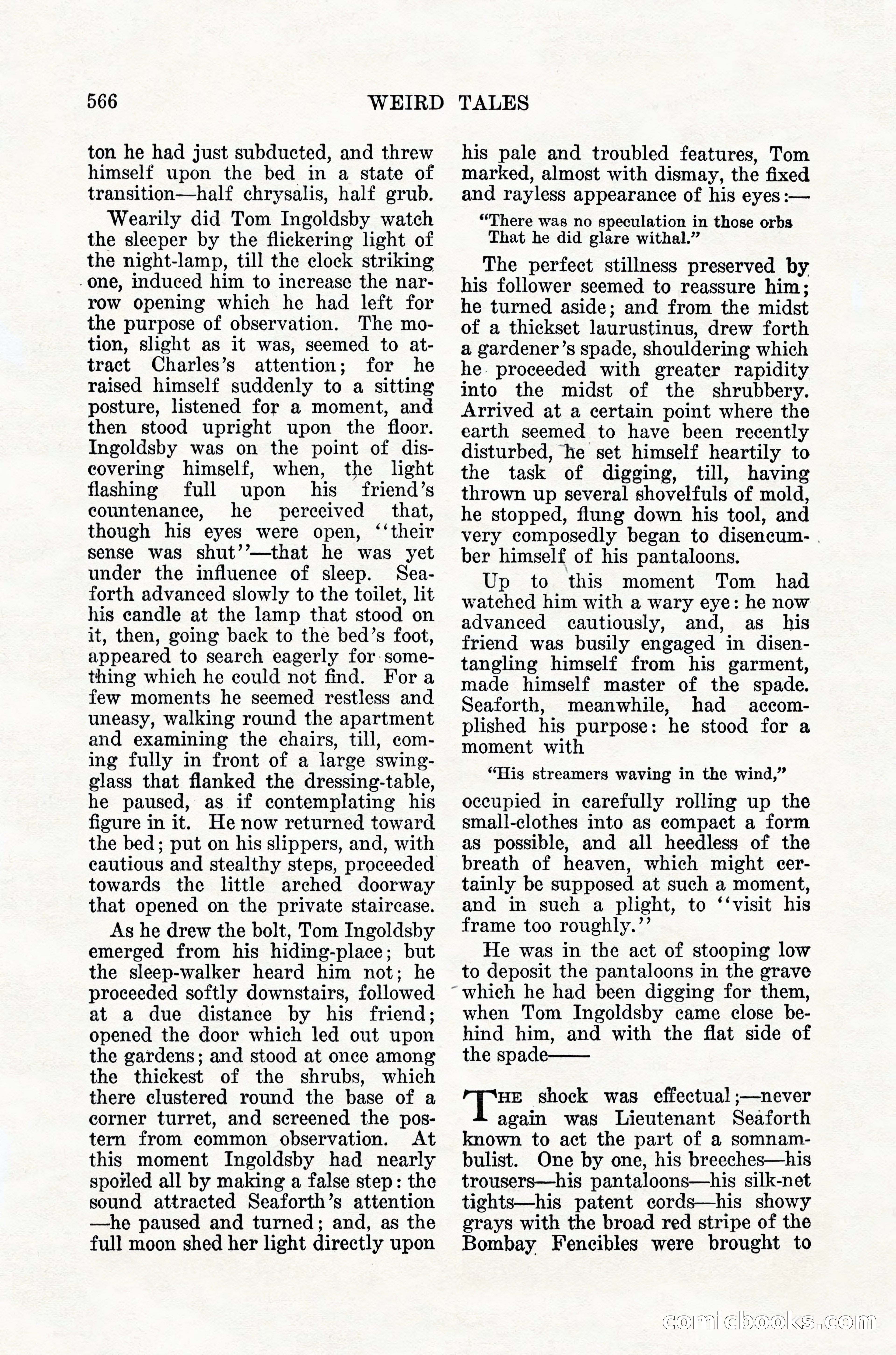 Weird Tales, Vol. 12, No. 4 — page 136 of 148