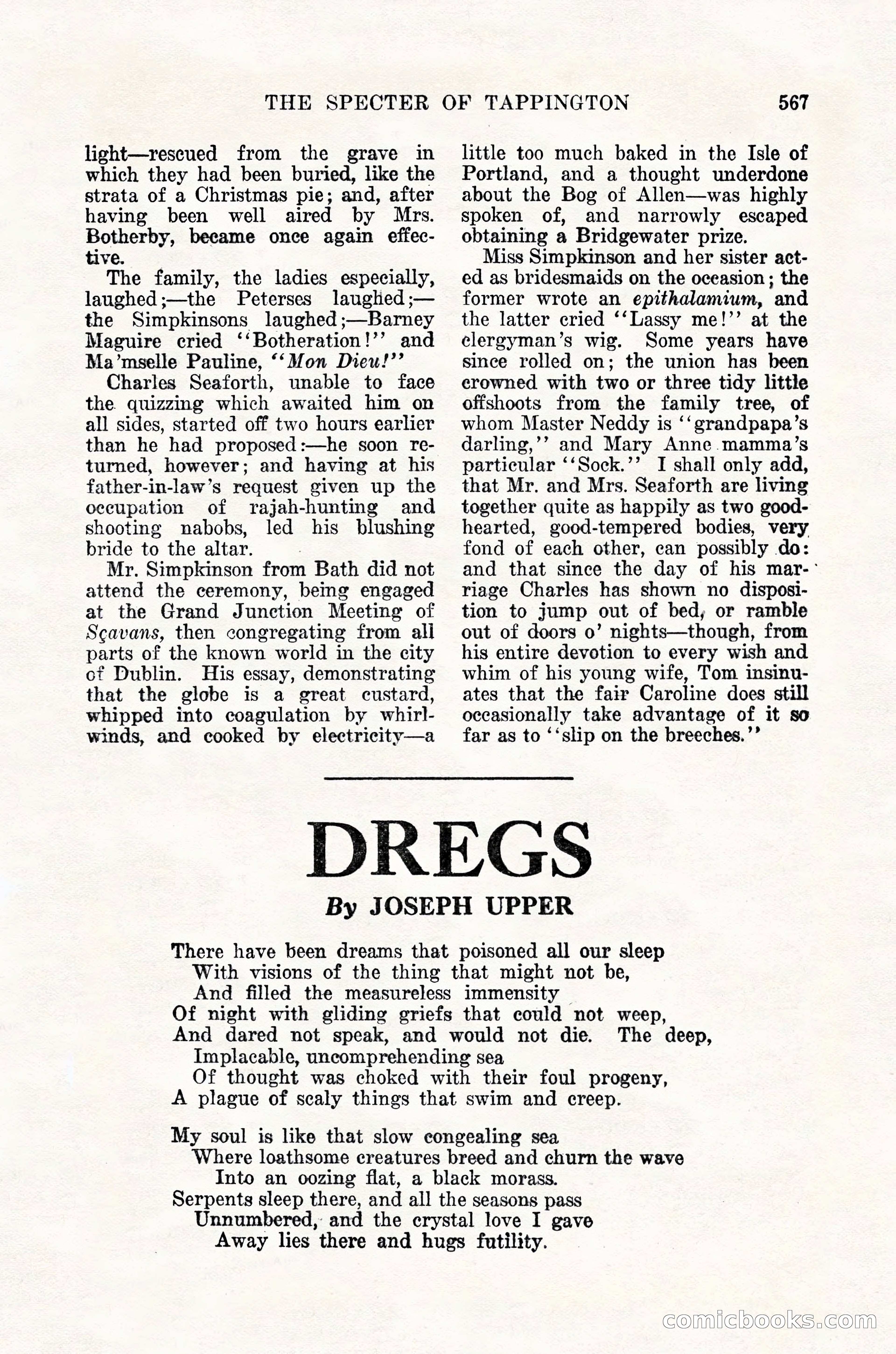 Weird Tales, Vol. 12, No. 4 — page 137 of 148