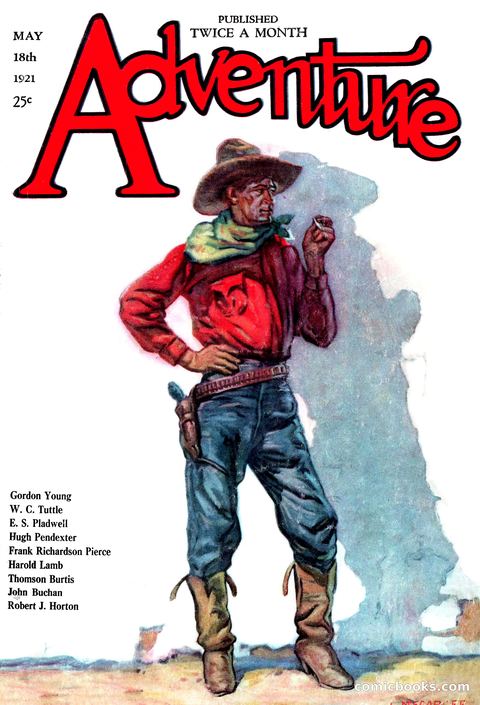 Adventure Magazine Cover