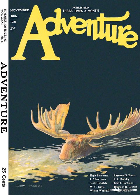 Adventure Magazine Cover