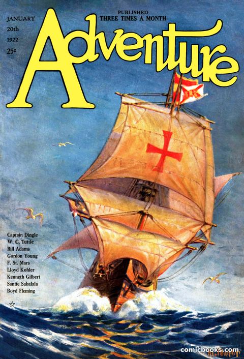 Adventure, January 20, 1922