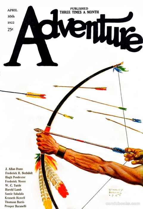 Adventure Magazine Cover