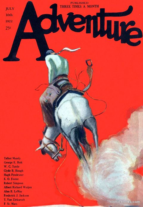 Adventure Magazine Cover