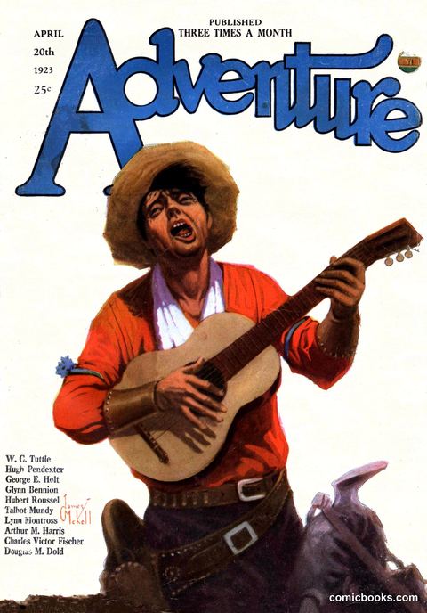 Adventure Magazine Cover