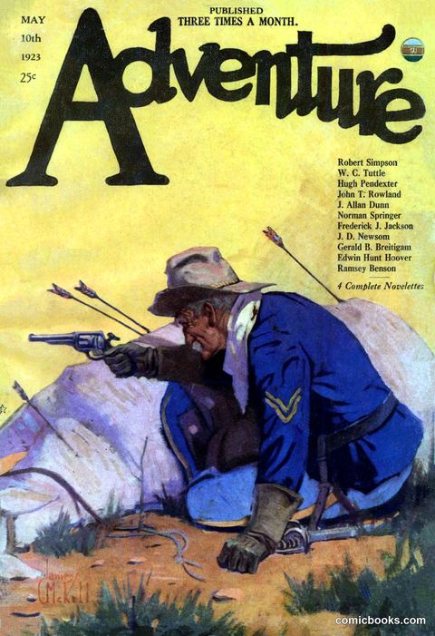 Adventure Magazine, May 10, 1923
