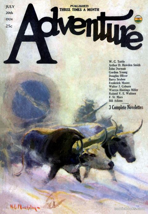 Adventure Magazine Cover