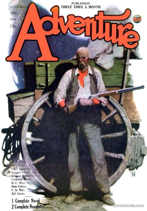 Adventure Magazine Cover