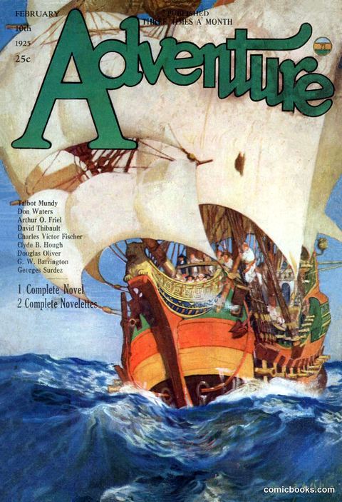 Adventure Magazine, February 10, 1925
