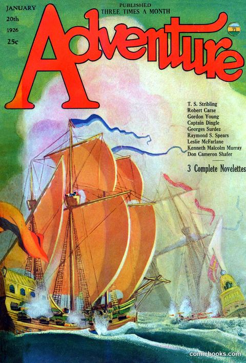 Adventure Magazine Cover