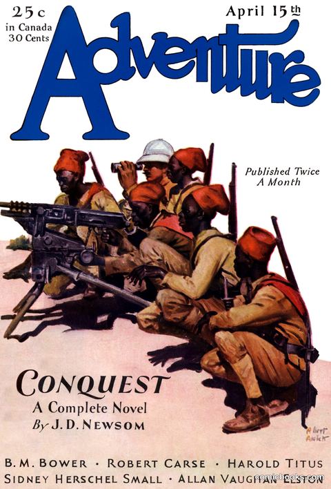 Adventure Magazine Cover