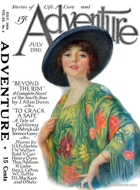 Adventure Magazine, July 1916