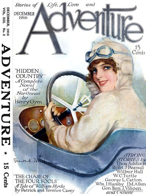 Adventure Magazine, December 1916