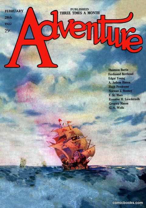 Adventure Magazine, February 28, 1922