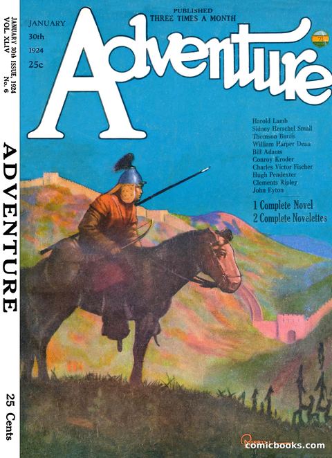 Adventure Magazine Cover