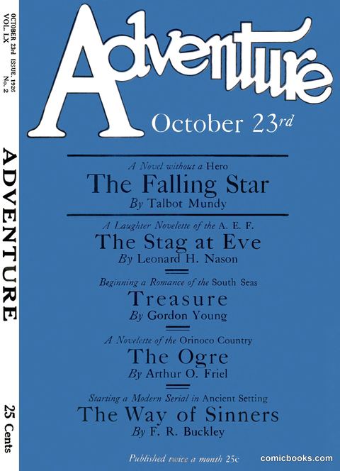 Adventure Magazine Cover