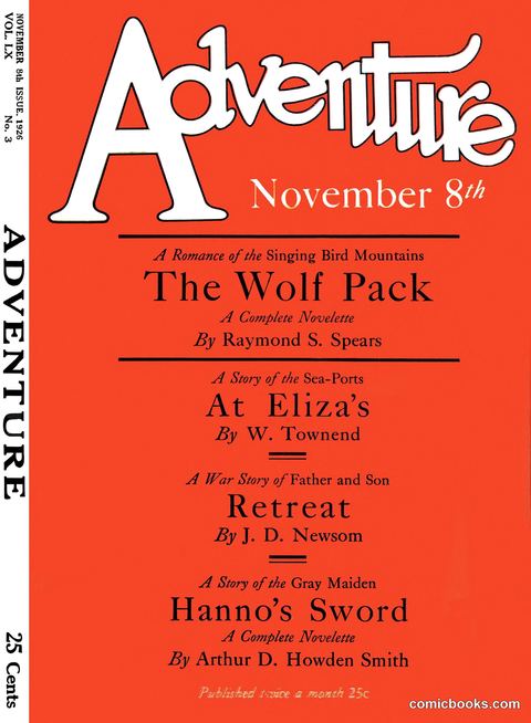Adventure Magazine Cover