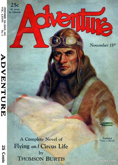 Adventure Magazine Cover