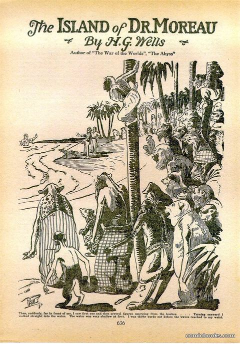 The Island of Dr. Moreau by H.G. Wells