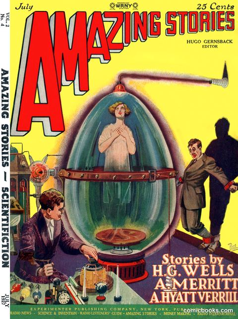 Amazing Stories, Vol. 2 No. 4