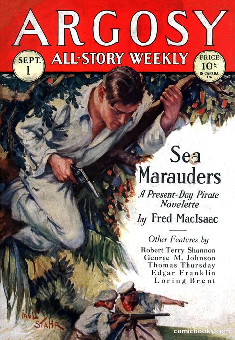 Argosy All-Story Weekly — "Sea Marauders"