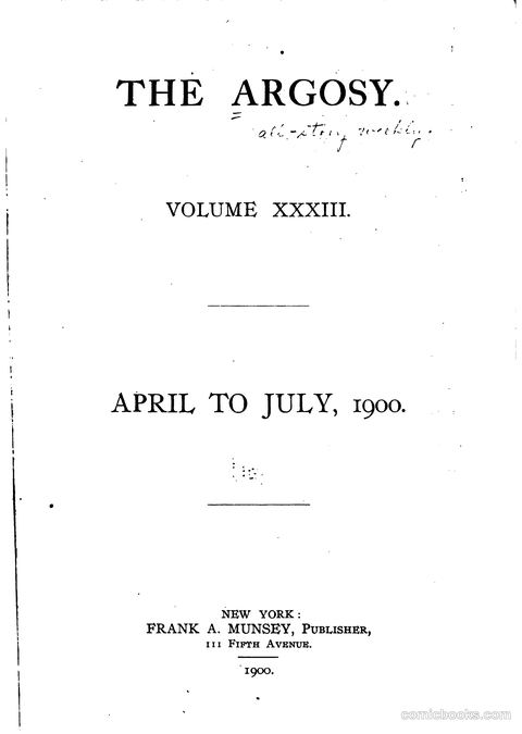Argosy All-Story Weekly