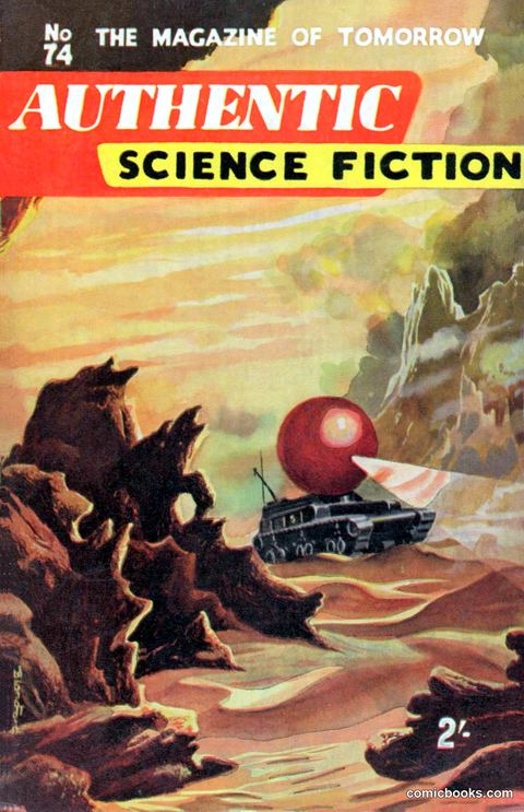 Authentic Science Fiction Monthly, No. 74
