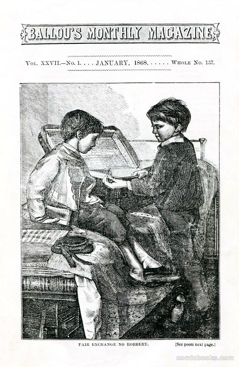 Ballou's Monthly Magazine, Vol. XXVII, No. 1