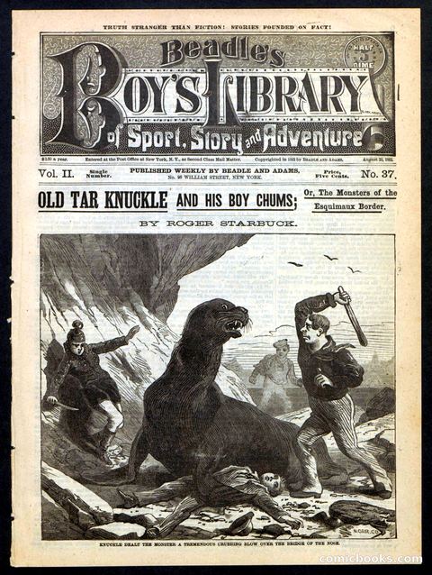Beadle's Boy's Library of Sport, Story, and Adventure, No. 37