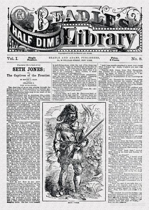Beadle's Half Dime Library, Vol. 1, No. 8