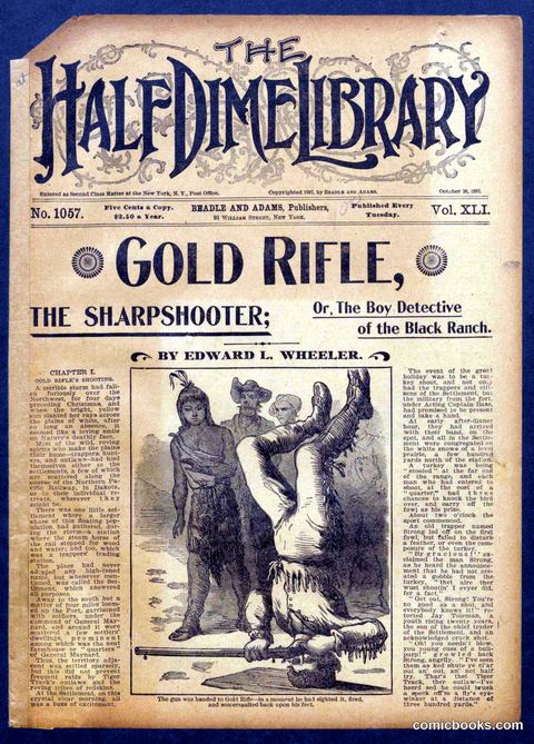 Gold Rifle, the Sharpshooter; or, The Boy Detective of the Black Ranch