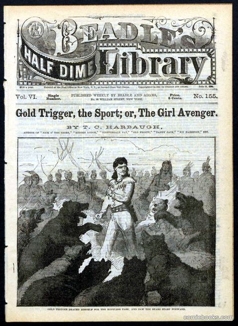 Gold Trigger, the Sport; or, The Girl Avenger