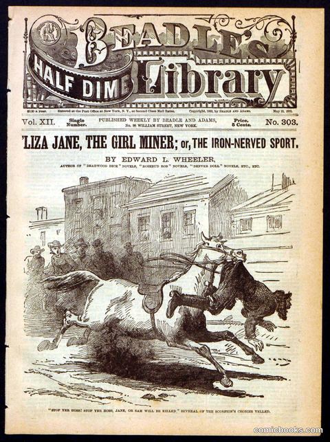 Liza Jane, the Girl Miner; or, The Iron-Nerved Sport